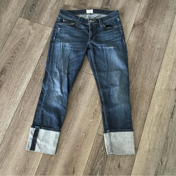 Hudson MUSE CROP SKINNY W/5in CUFF Size 27 Color DMOS - Picture 2 of 11